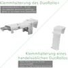 Doppelrollo 80x160cm anthrazit Produktbild-Vorschau 4