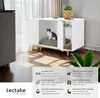 Armoire pour chat KALEA entrée latérale avec un tapis à Voir les images du produit 2