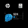 HP 924 (4K0U3NE#CE1) - Tintenpatrone, cyan Produktbild-Vorschau 7