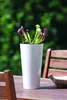 Kvetináč Prosperplast TUBUS SLIM biely lesk 30 cm Náhľad obrázku produktu 3