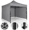 Gazebo da giardino a 3 pareti, 3 x 3 m, grigio, Plonos Anteprima dell’immagine prodotto 1