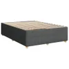 Boxspringbett mit Matratze Dunkelgrau 160x200 cm Stoff Produktbild-Vorschau 8
