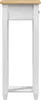vidaXL Plantenstandaard, wit, 30 x 30 x 73 cm, massief Productafbeelding-voorbeeld 5