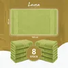 Lavea® 8er Set Handtücher 50x100 cm - Elena, 100% Produktbild-Vorschau 7