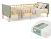 Cadre de lit 90x200 cm avec Matelas Lit enfant Vert Lit en Voir les images du produit 1