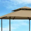 paramondo Comfort Gartenpavillon, 4 x 3 m, beige + Wände – Produktbild-Vorschau 8