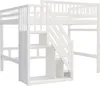 Sweiko postel z masivu 140x200, schody s úložnou skříní, Náhled obrázku produktu 13