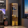 Vitrinekast met LED-verlichting, glazen displaykast met Productafbeelding-voorbeeld 5
