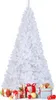 GOPLUS 240 cm Künstlicher Weihnachtsbaum, Weißer Tanne Produktbild-Vorschau 1