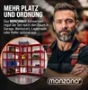MONZANA® 3er Set Schwerlastregal Eckregal 2625 kg 15 Produktbild-Vorschau 7