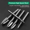 Holzschnitzerei Bohrer Set für Dremel Rotary Tool 5Pcs Produktbild-Vorschau 4