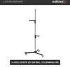 Treppiede su ruote Walimex pro con 2 supporti per morsetti Anteprima dell’immagine prodotto 6