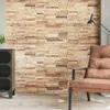 vidaXL Panneaux muraux 10 pcs. 1,03 m² bois massif teck Voir les images du produit 2
