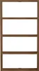 Skye Decor, Quatro - Noce, Wandregal, Nussbaum, 100 % Anteprima dell’immagine prodotto 4