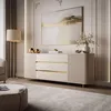 Kommode MIRAGE GOLD, mit 3 Schubladen und 2 Türen Produktbild-Vorschau 2
