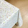 Wachstuchtischdecke 140x140 cm - Terrazzo Muster - Produktbild-Vorschau 1
