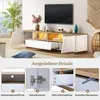 Merax TV Schrank 180x40x46cm, TV Lowboard für Fernseher bis Produktbild-Vorschau 6