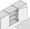 BLUM CLIP top Weitwinkel Scharnier 170°, gerade mit Feder, Produktbild-Vorschau 2