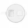 A top-down view of a white lid for a water pitcher. Produktbild-Vorschau