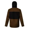 Wasserdichte Ridge-Seeker Jacke von Berghaus in braun und schwarz; Hardshelljacke für Herren; Rückansicht. Produktbild-Vorschau