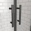 AICA Doppeltür Duschwand 80x180cm，6mm NANO Produktbild-Vorschau 4