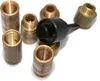 A collection of metal and plastic hardware components, likely for tools or machinery, arranged on a white background. Podgląd zdjęcia produktu