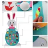 Ostern Bastelset für Kinder, Osterhase aus Filz mit Produktbild-Vorschau 3
