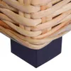 Set di divani 18 pezzi in rattan naturale Anteprima dell’immagine prodotto 12