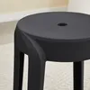 HOME DELUXE Hocker NIVO – Stapelbar, Schwarz (6er Set) | Produktbild-Vorschau 3