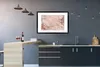 MuchoWow® Gerahmtes Poster Marmor - Rosa - Luxus - Produktbild-Vorschau 5
