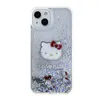 Hello Kitty Liquid Glitter Charms Kitty Head - iPhone 15 Produktbild-Vorschau 3