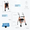 Mobiclinic, Gehhilfe, Nerón, , Rollator, 2 Vollgummireifen, Produktbild-Vorschau 2
