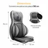 CALMENTA® Siège de massage Shiatsu dos et nuque – coussin Voir les images du produit 12