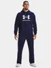 A man wearing a navy blue Under Armour hoodie and sweatpants, standing against a light gray background. Anteprima dell’immagine prodotto
