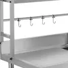 Gewerbliches Edelstahl Spülbecken-Set mit Plattform Rechte Produktbild-Vorschau 7