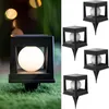 4x Lampa Solarna Ogrodowa LED Wbijana Zewnętrzna na Słupek Podgląd zdjęcia produktu 1
