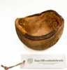 Schale aus Olivenholz mit Naturrand 18 cm Produktbild-Vorschau 2