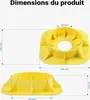 Podpěrný klín pro kola Wiltec kulatý 236 mm do 900 kg, HDPE Náhled obrázku produktu 9