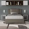 ITYHOME - Gepolstertes Bett mit Bettkasten 120x190 mit Produktbild-Vorschau 2