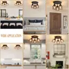 Collage of images showing ceiling lights in various home settings. Produktbild-Vorschau