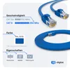 hb-digital 0.25m Patch Kabel CAT 6 Flachkabel bis zu Produktbild-Vorschau 4