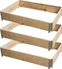 ROYSSON® 3 x Hochbeet 120 x 80 cm Palettenrahmen | Produktbild-Vorschau 1