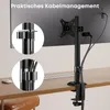 Monitorhalterung für 1 Monitor, 13–34 Zoll, bis 10 kg, VESA Produktbild-Vorschau 6