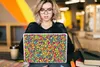 MuchoWow® Laptop Aufkleber Sticker Cover Muster - Farben - Produktbild-Vorschau 5