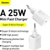 Szybka Ładowarka Sieciowa Baseus Si Usb-C 25W 3A Z Kablem Podgląd zdjęcia produktu 27