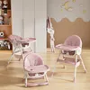 Babyhochstuhl 6in1 Kinderhochstuhl mit Babyliege und Baby Produktbild-Vorschau 3