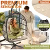 Fauteuil suspendu ELONEO avec support, fauteuil à bascule Voir les images du produit 3