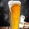Mr. & Mrs. Panda Bierglas Flamingo Stolz - Transparent - Produktbild-Vorschau 4