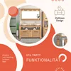 Teako Design Badschrank Orust hängend Teak Massivholz Produktbild-Vorschau 7