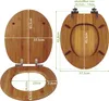 banjado Design WC Sitz Bambus mit Absenkautomatik - Produktbild-Vorschau 7